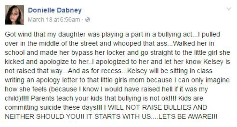 Viral Mom Blasts Own Daughter On Social Media For Bullying Spokane