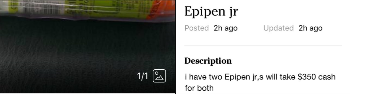 Spokane man tries to sell his EpiPen on Craigslist ...