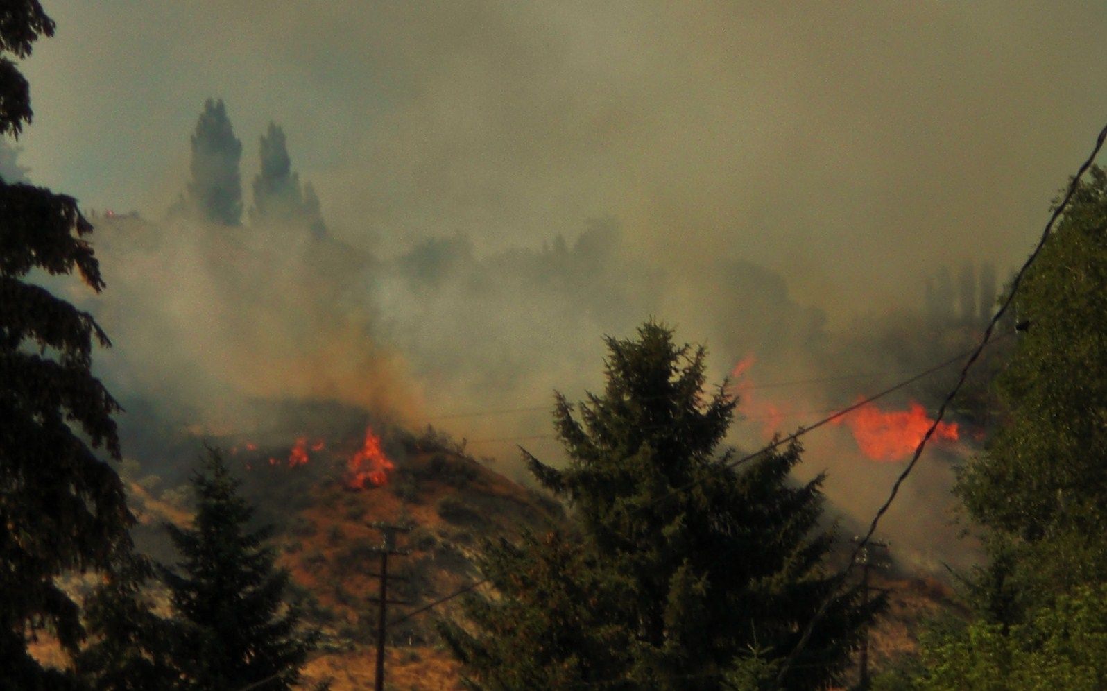 UPDATE Wildfire Burning Near Omak Contained Spokane, North Idaho