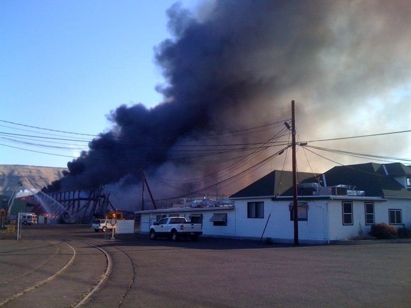 Fire at Old Boise Cascade Spokane, North Idaho News & Weather
