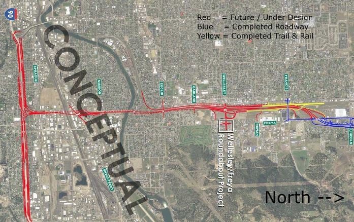 City of Spokane announces North South Corridor completion ...