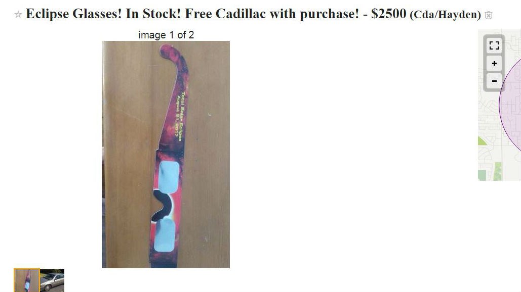 Local Craigslist ad offers 'free Cadillac with purchase ...