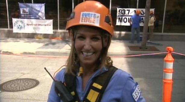 Leslie Lowe Goes Over The Edge For Special Olympics - Spokane, North