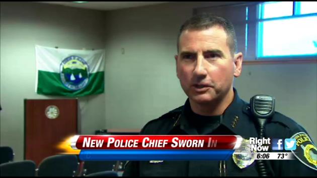 New Coeur Dalene Police Chief Sworn In Spokane North Idaho News And Weather 9834