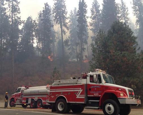 Fire Alert Multiple Crews Respond To Brush Fire In Spokane Vall Spokane North Idaho News 2214