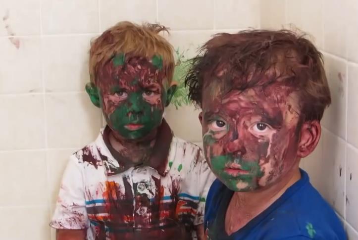 Hot Clicks Big Trouble For Brothers Who Get Into Paint