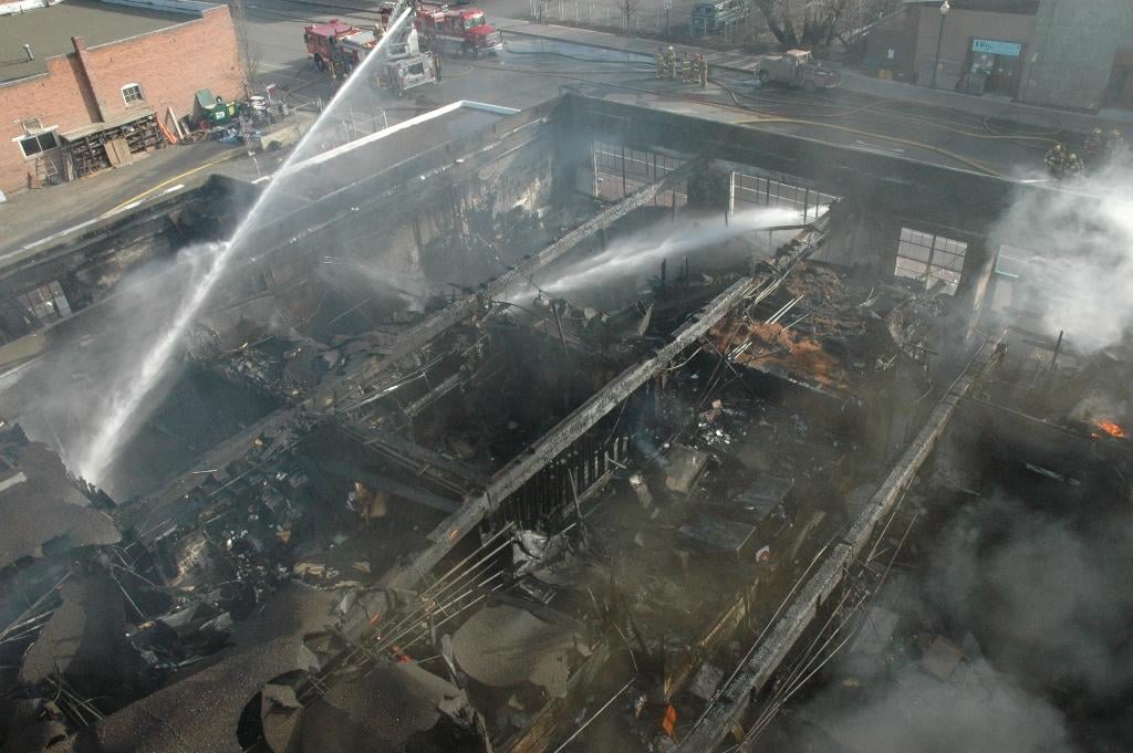 Fire Burns Old Darigold Building In Ellensburg - Spokane, North Idaho ...