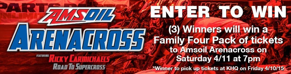Enter to Win Arenacross Tickets