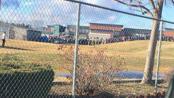 Stolen car and bomb threat put Central Valley High School in loc