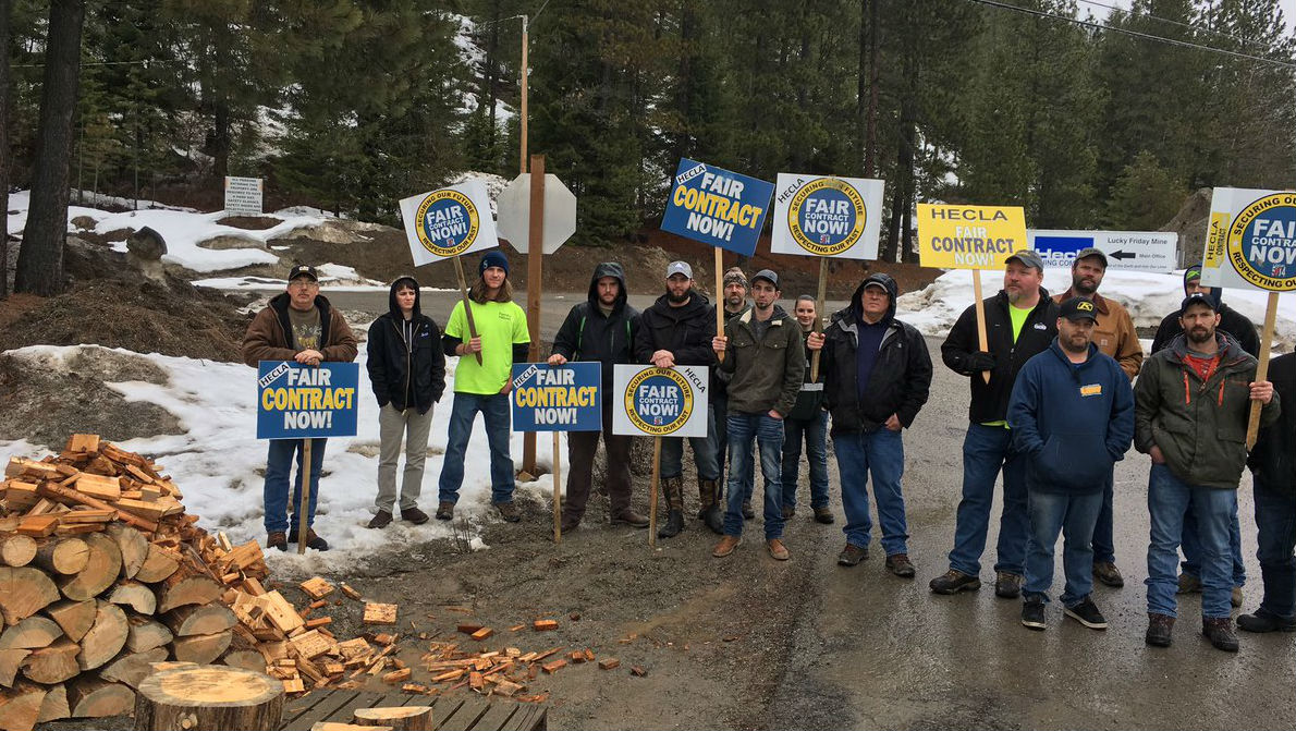 Hecla releases statement on strike at Lucky Friday Mine - Spokane ...