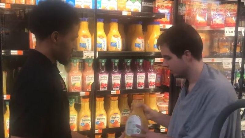 Image result for Grocery stocks clerk gets car after his kind act went viral